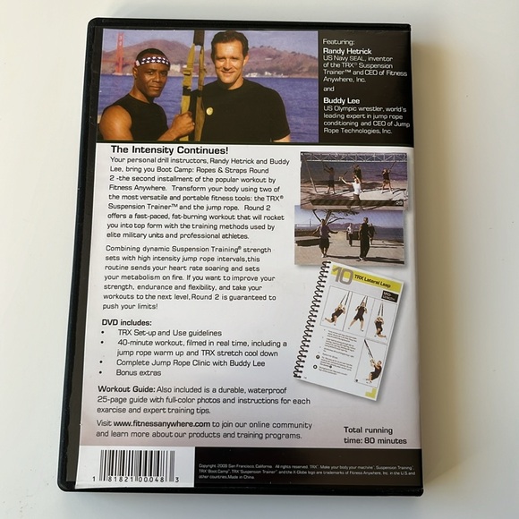 TRX Boot Camp Ropes & Straps Round 2 DVD - Picture 2 of 3